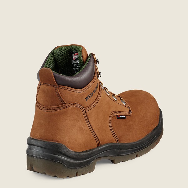 Bottes de Sécurité Red Wing - King Toe® - 6-Inch Insulated Waterproof Toe - Marron - Homme 230JOMPKX